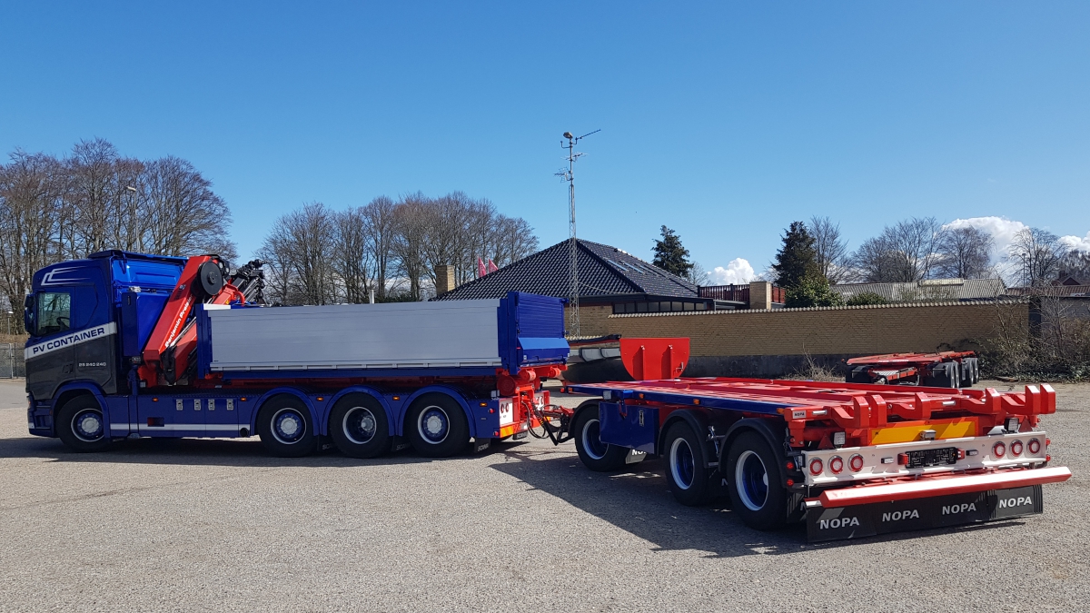 HIAB X-HiPro 302 EP-5 CD + MULTILIFT Ultima 21SL.53 + NOPA PTC240 + NOPA CPL320
