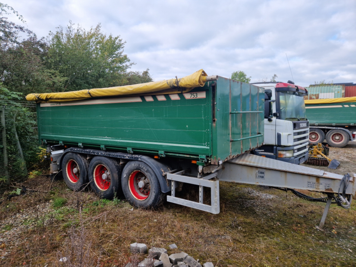 AMT TIPPING DRAWBAR TRAILER - 51188284 ODE