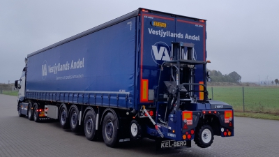 SAWO Pårup har leveret en ny truck til Vestjyllands Andel