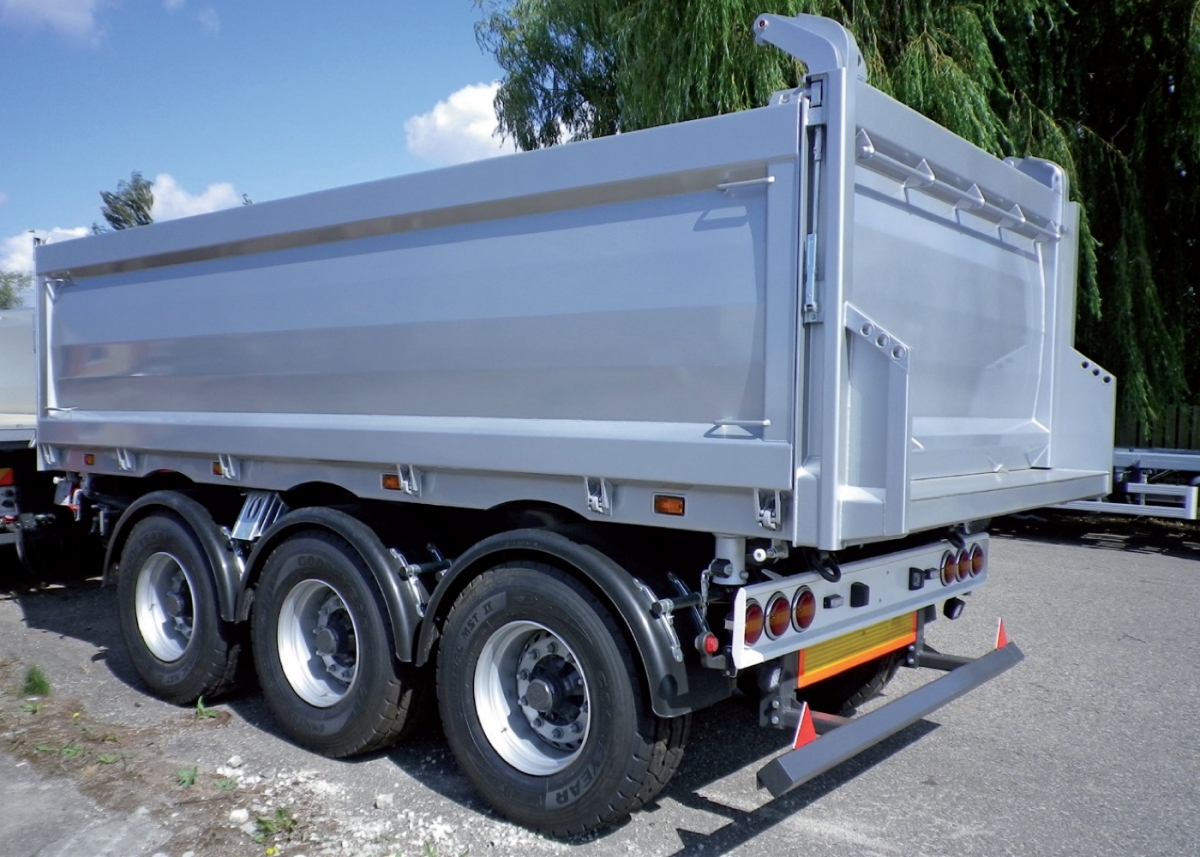 NOPA Hardox semi trailer