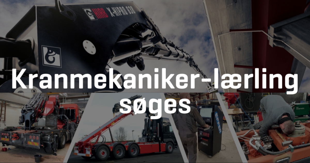 Bliv kranmekaniker lærling hos SAWO Holstebro