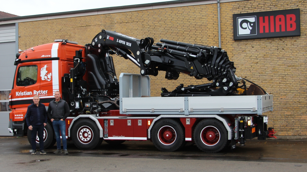 HIAB X-HiPro 1058 E-8 med Jib 150 X-6