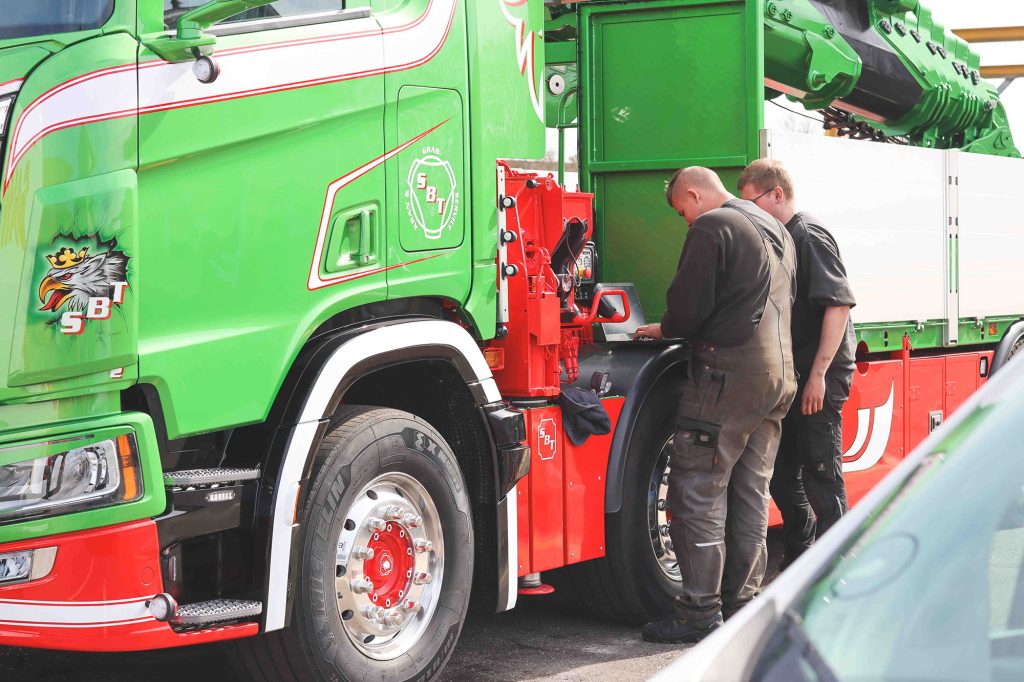 Fejlfinding på lastbil